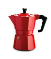 Pezzetti Italexpress Coffeemaker Moka Espresso Red 3 Cups
