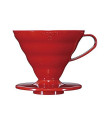 Hario Coffee Dripper V60 02 Red Plastic