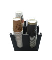ΒaristaTools Plastic Cup Shelf CLPCS-4SQ With 4 Lattices