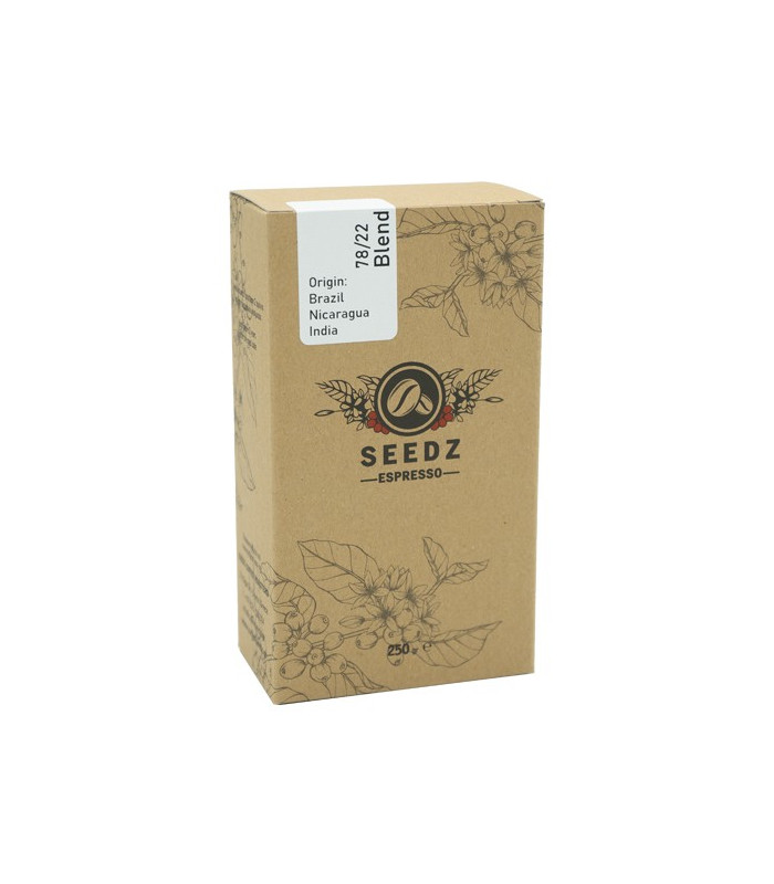Espresso Seedz 78-22 Blend 250gr Whole Bean