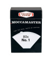 Moccamaster Χάρτινα Φίλτρα Καφέ No 1 - 80τμχ