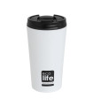 Ecolife White Matte Cup 370ml