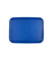 Plastic tray Fast Food Blue 35x26cm