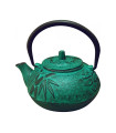 BaristaTools Turquoise Cast Iron Teapot 600ml